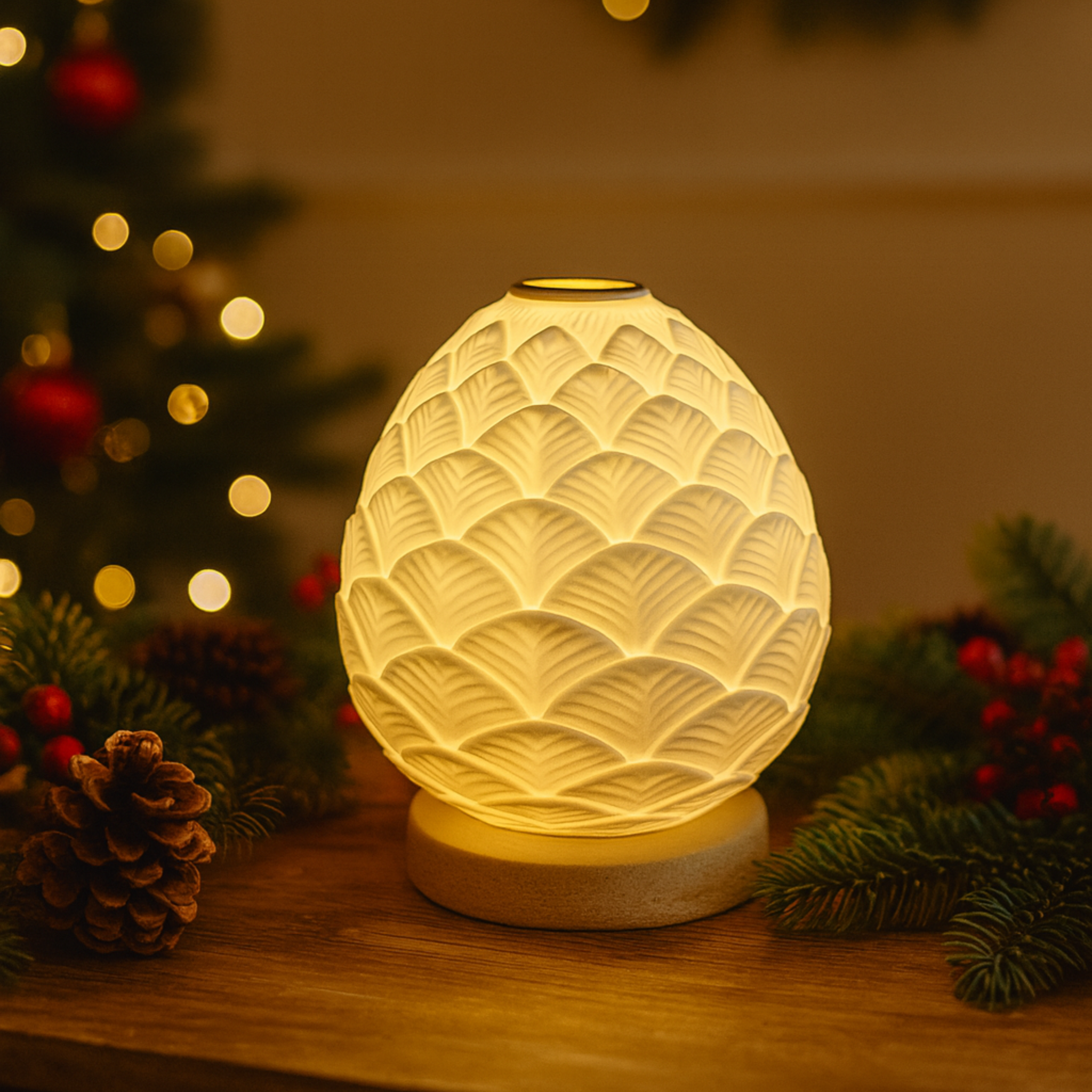 LAMPADA DA TAVOLO PIGNA CON LUCE INTERNA